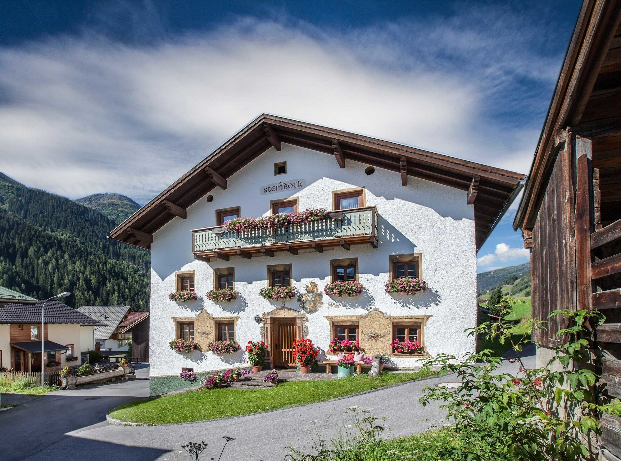 Pension Der Steinbock - Das 300 Jahre Alte Bauernhaus - Tirol Sankt Anton am Arlberg Exteriér fotografie